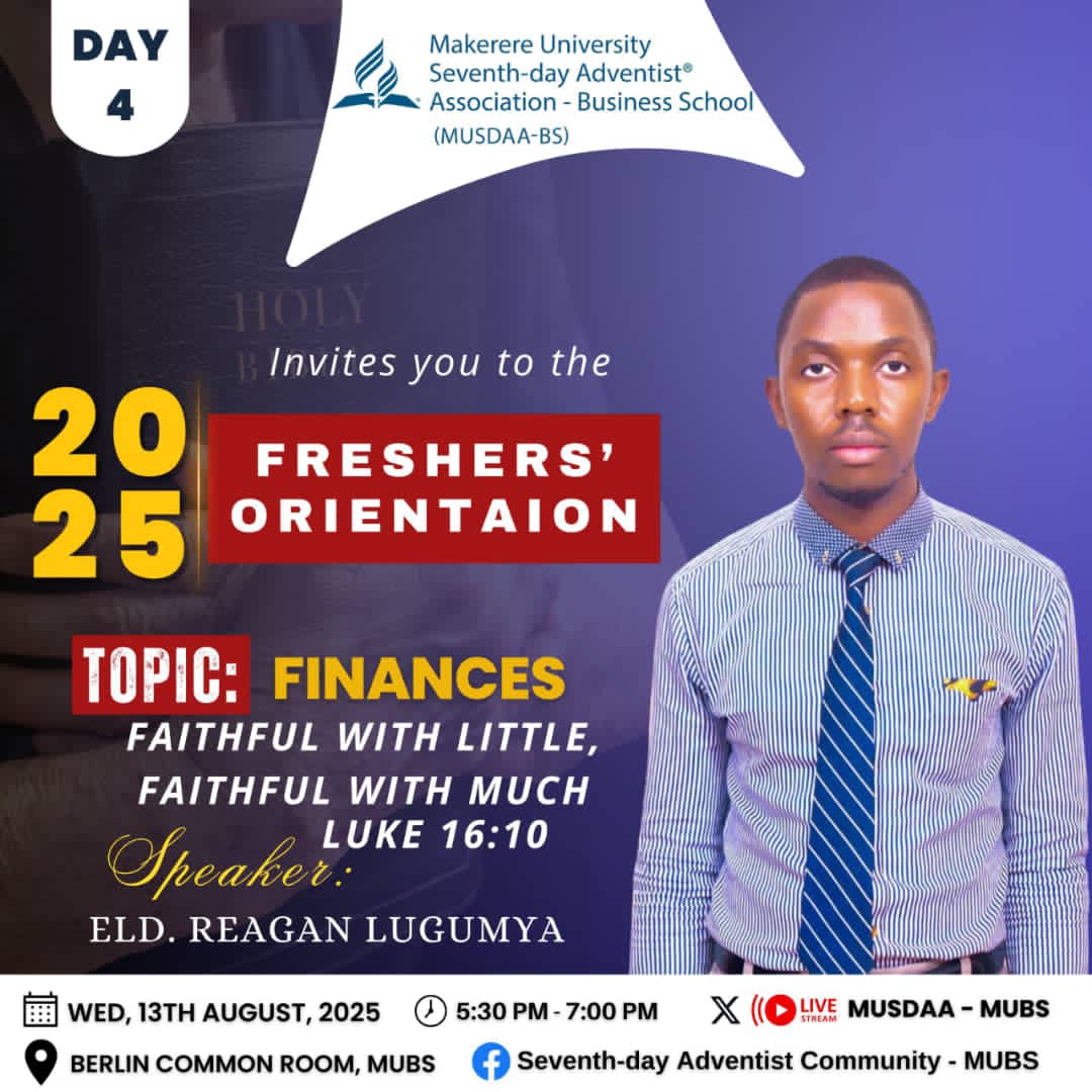 It's Day 4 of our Orientation Week program. Feel much welcome...

#FreshersOrientation 
#mubs
#jesussaves