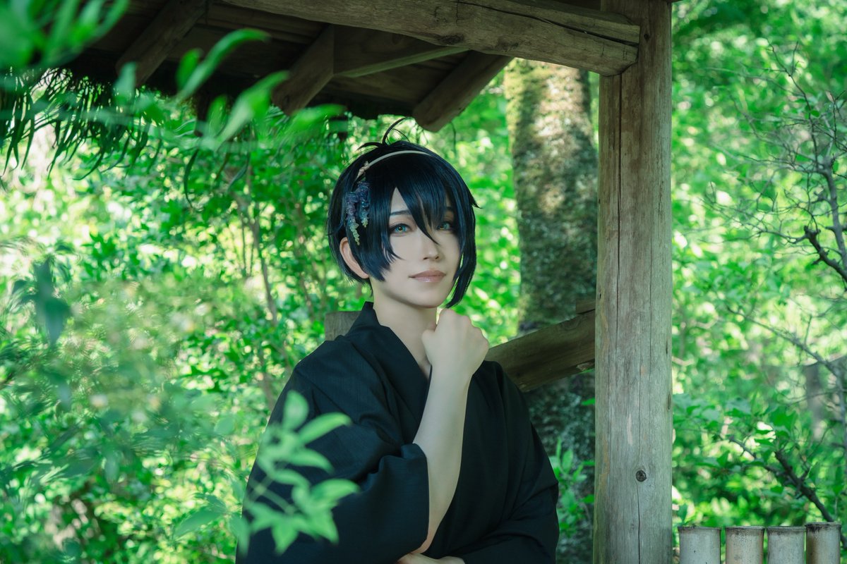 cosplay
刀剣乱舞　軽装
三日月宗近

　　　　　　　あぁ、おかえり

・photo...<a href="/seno_photo/">📸瀬乃　ノラガミ を読んでくれ！！</a> さん