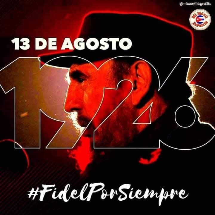 ..."Gracias por tu dignidad,
gracias por tu rifle fiel,
por tu pluma y tu papel,
por tu ingle de varón.
Gracias por tu corazón,
Gracias por todo, Fidel"
#FidelPorSiempre 
<a href="/MincinCuba/">Comercio Cuba</a> 
<a href="/UJCdeCuba/">UJC de Cuba</a> 
<a href="/centrofidel/">Centro Fidel Castro Ruz</a>