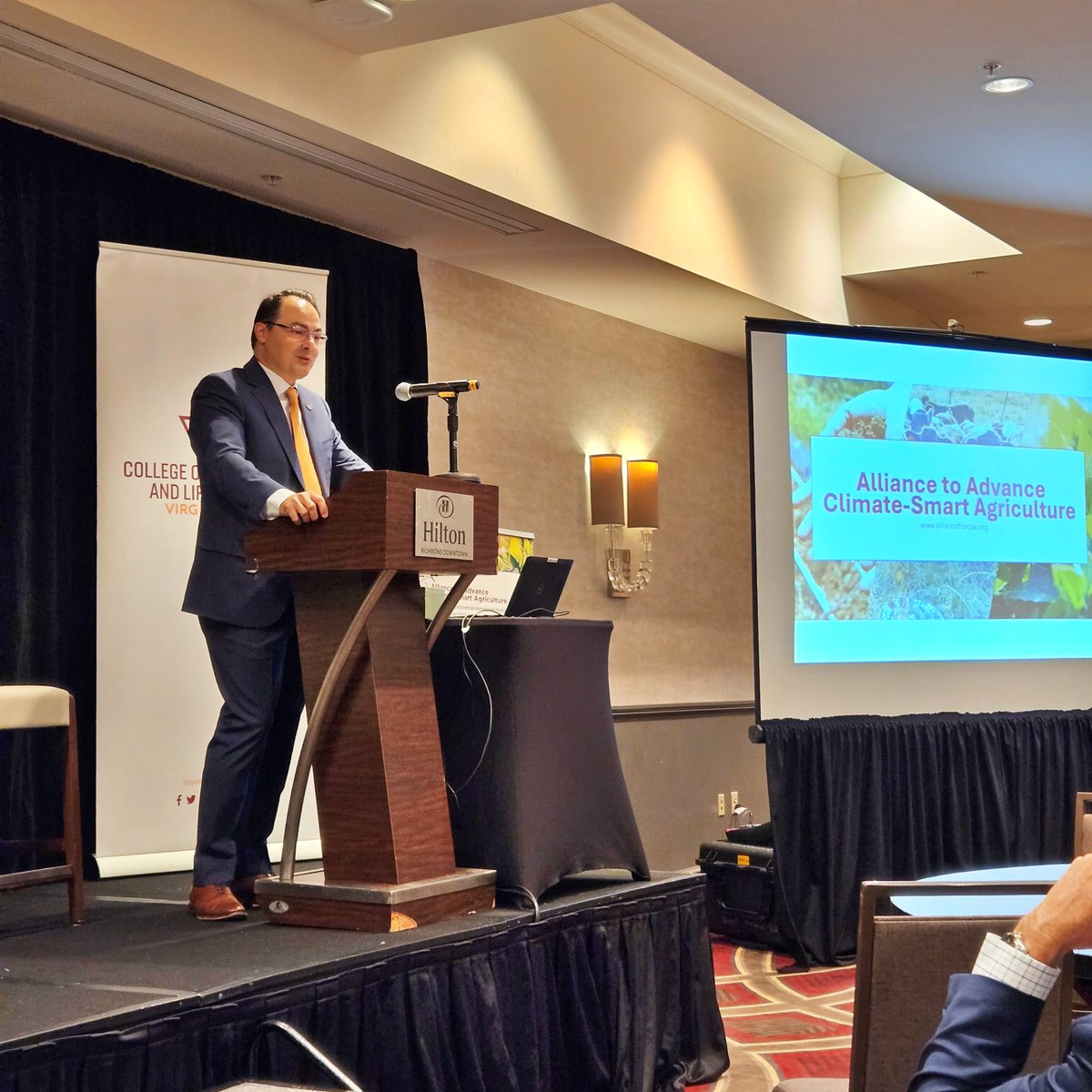 80+ people. 2 days. 1 mission: advance climate-smart #agriculture. 🌱

From farmers’ stories to market opportunities to cutting-edge research from <a href="/VTCals/">Virginia Tech CALS</a>—we left Richmond inspired and ready for action. 💚

#SustainableFarming #FarmersFirst