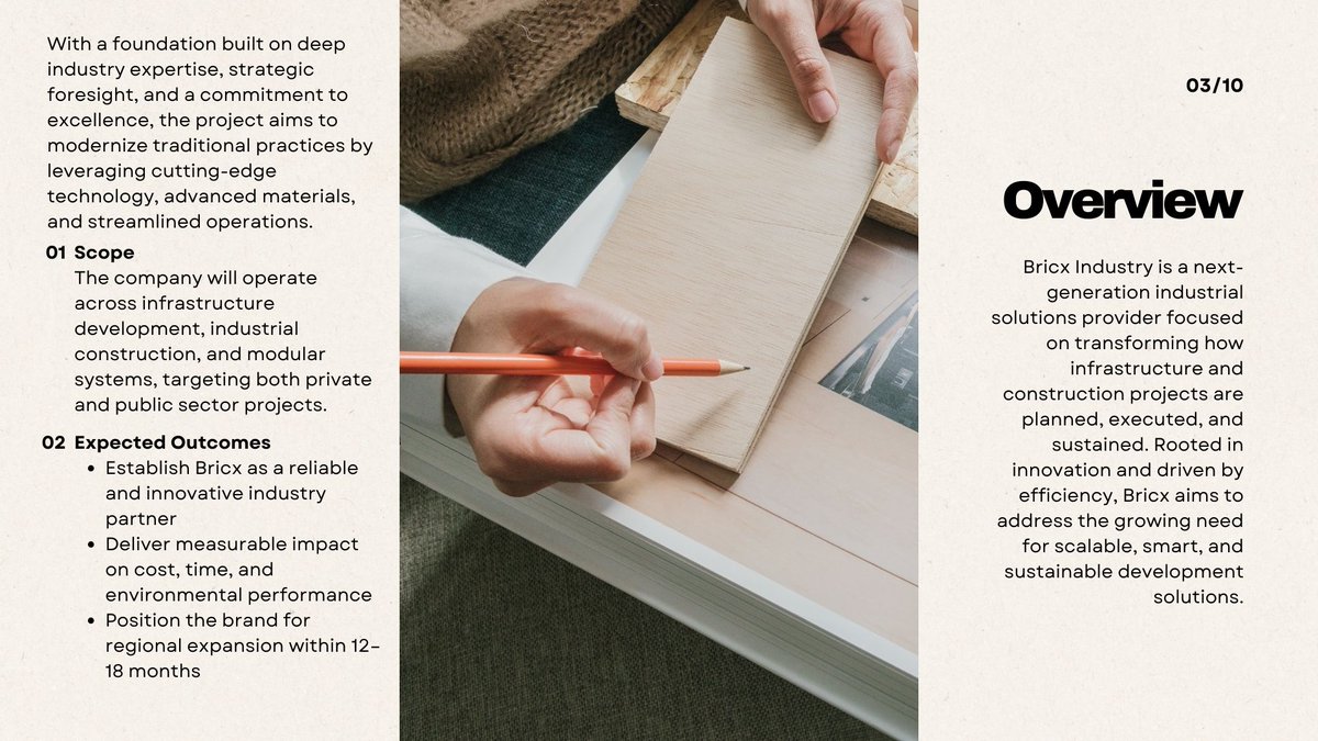 Justme_Johnson's tweet photo. 🚧 Bricx Industry: Shaping the future of construction!
Check out our portfolio deck—vision, strategy, team, and growth plans.
👇 Dive in!
#SocialMediaMarketing #brandingdesign #SMMProject #GraphicDesignNG https://t.co/DONHjMuDJ9