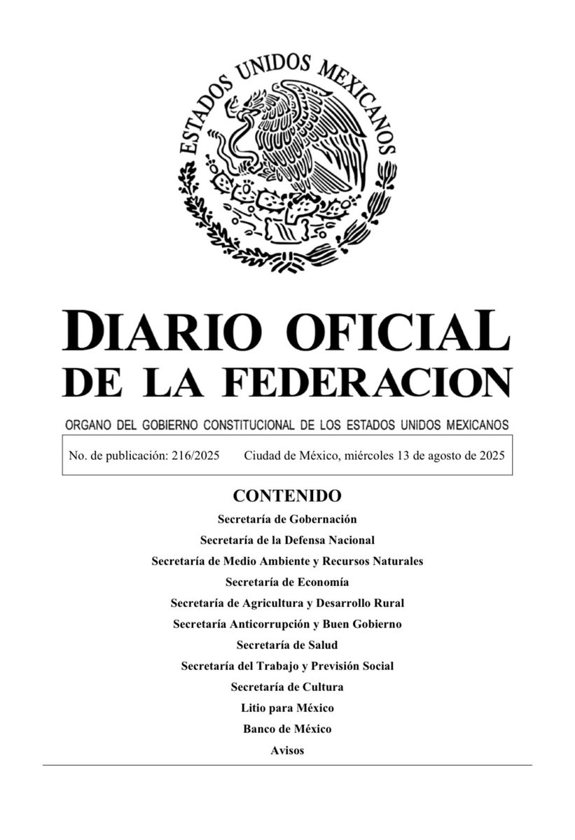 Orden Jurídico Nacional tweet media