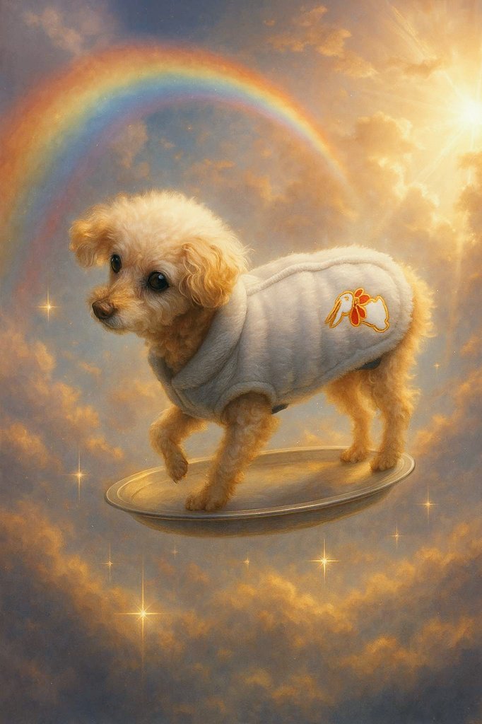 ココちゃん🩷おかえり
#秘密結社老犬倶楽部天国支部