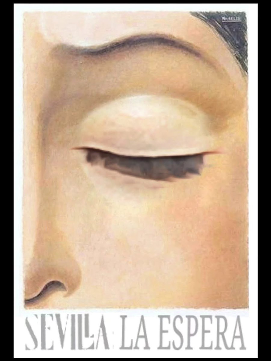 Francisco Rovira de #Daroal ha hecho este diseño cargado de símbolo. A través de un homenaje a su tocayo Maireles, versionando su mítico cartel de 1995, invita a todos los macarenos y sevillanos a esperar a la Virgen de la Esperanza por su restauración. 

Muy ingenioso 👏👏👏