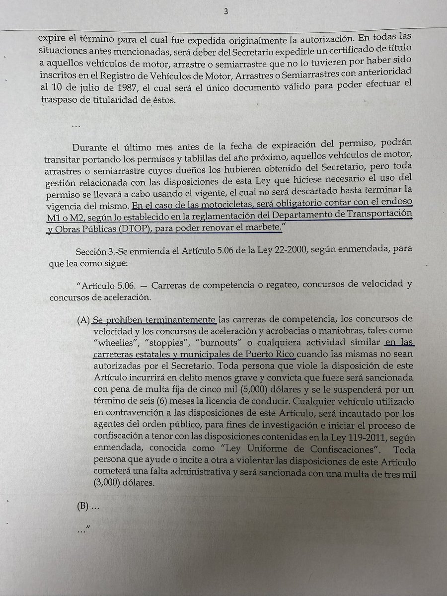 CeliTava's tweet photo. Más de 210,000 motoras registradas en Puerto Rico y solo el 15% tiene el endoso M1 o M2.

*Y los polígonos, ¿a’onde ejtá? https://t.co/TEXf566kg4
