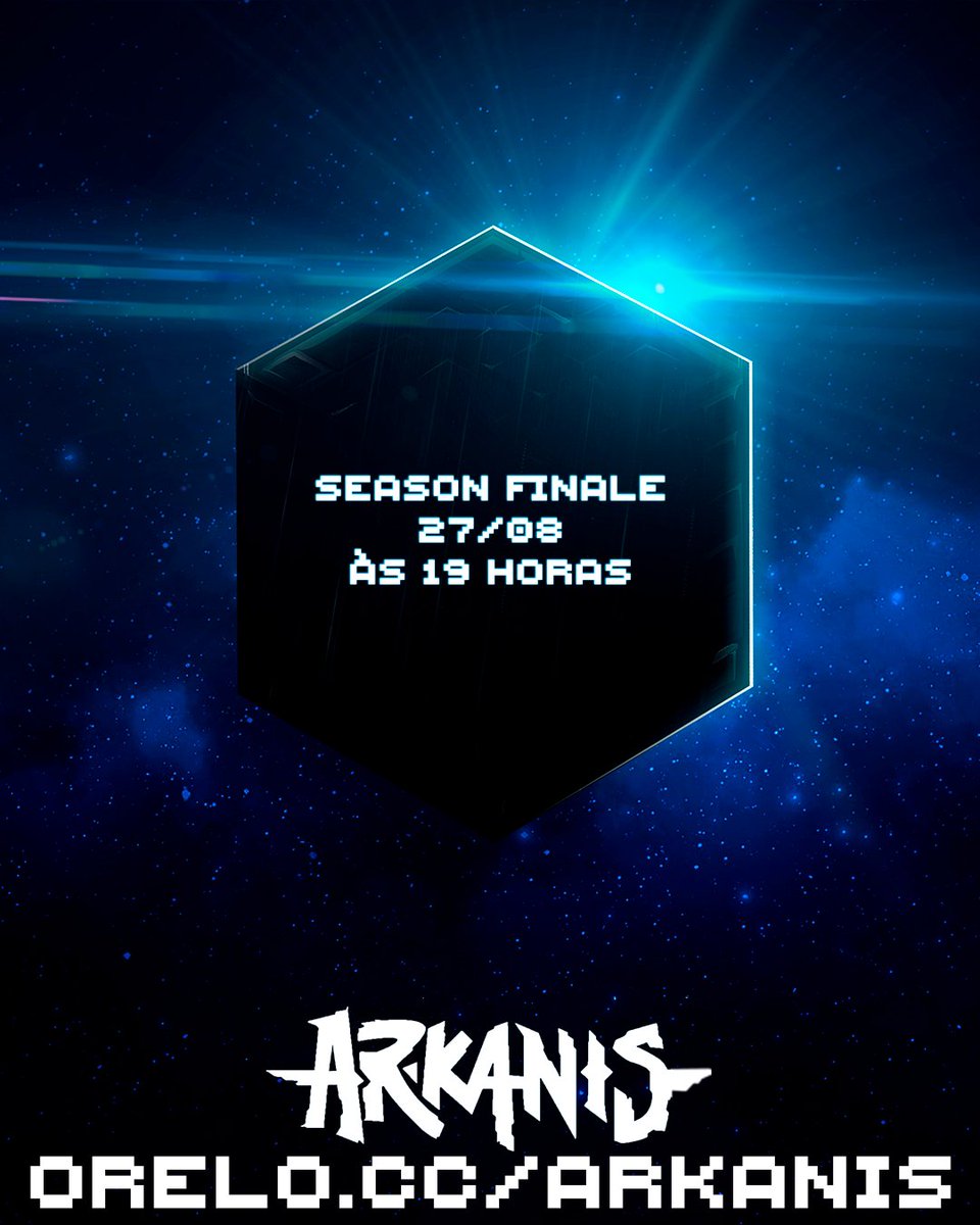 O fim está próximo. O último episódio da temporada já tem data marcada. Preparem seus looks, lenços e clipes. Até lá muita coisa vai acontecer... Arkanya vai sobreviver? #Arkanis 

Quer ajudar a construir a 3ª temporada? Apoie com R$15 em orelo.cc/arkanis ✨