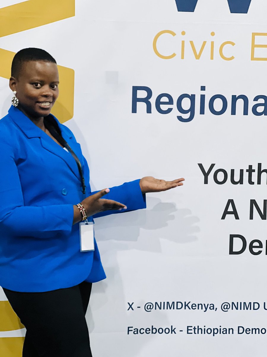 Very honored to be part of the cheering team for the regional youth road map in Malindi 🇰🇪 Kenya. Under the WYDE Civic Engagement Track.

It’s an opportunity to represent the millions of youth and women across the region in ensuring that we have a safe and democratic space.