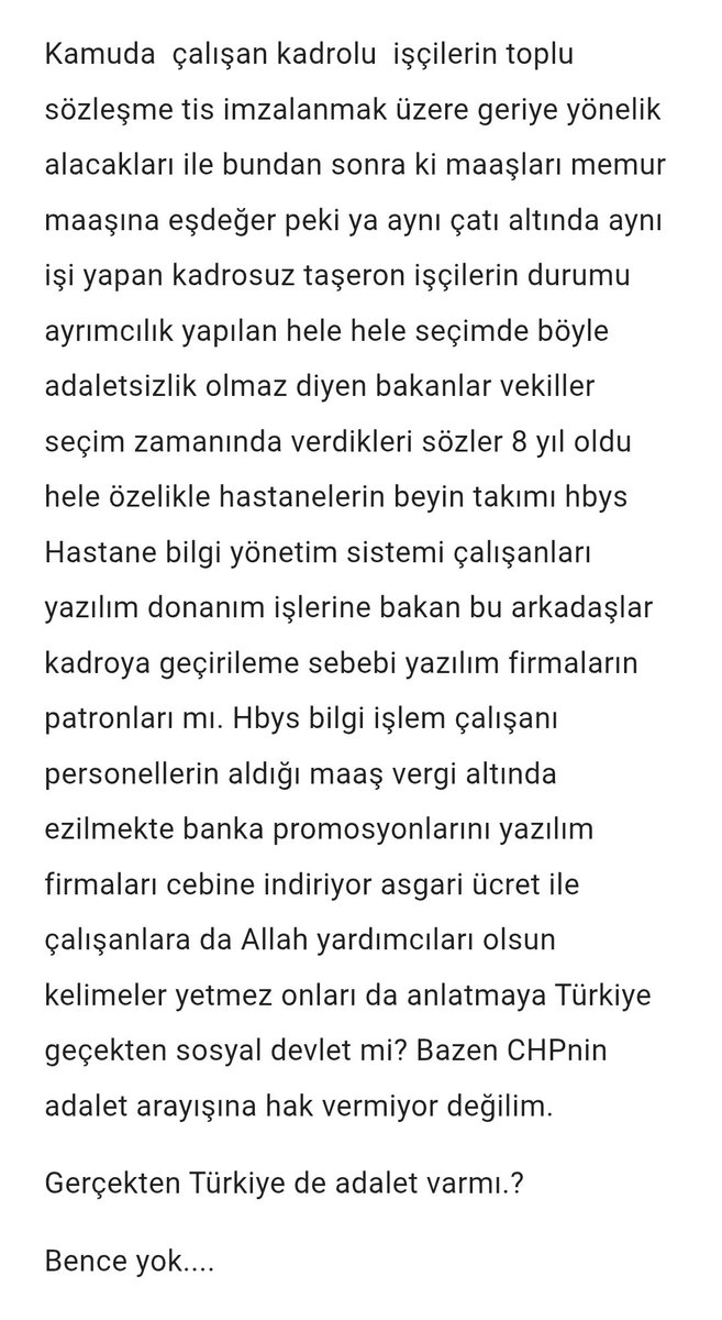 <a href="/RTErdogan/">Recep Tayyip Erdoğan</a> <a href="/eczozgurozel/">Özgür Özel</a> <a href="/csgbakanligi/">T.C. Çalışma ve Sosyal Güvenlik Bakanlığı</a> <a href="/memetsimsek/">Mehmet Simsek</a> <a href="/Akparti/">AK Parti</a> <a href="/herkesicinCHP/">CHP 🇹🇷</a> <a href="/MHP_Bilgi/">MHP</a> <a href="/dbdevletbahceli/">Devlet Bahçeli</a>
