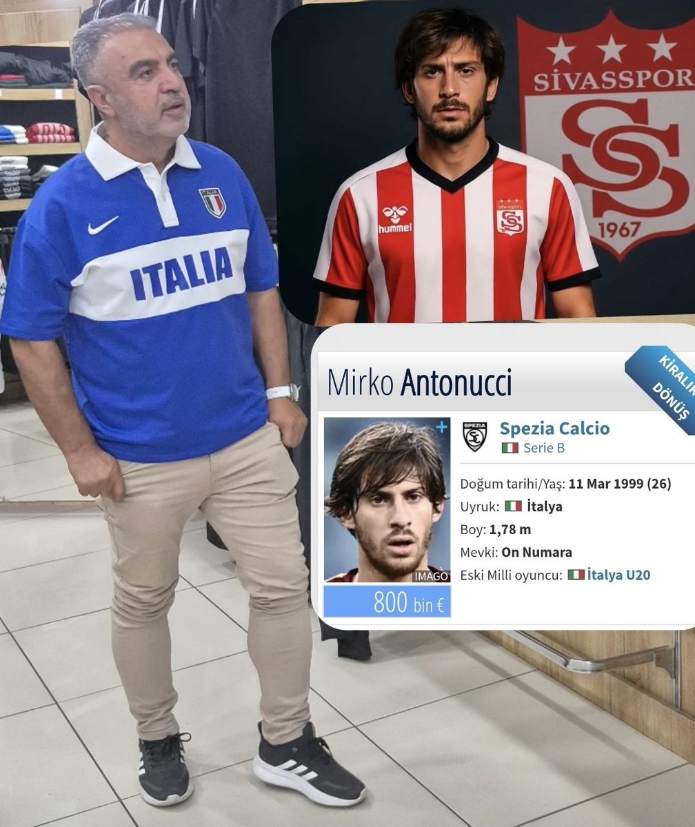 İsmi Sosyal Medya ve Haber sayfalarında Sivasspor ile anılan,yazılan  İtalyan Futbolcu Mirko Antonnucci için Sivasspor Kulübünün bir girişiminin olmadığını öğrendim.
Sivasspor Kulübü transferde kalan sürede oynamaya hazır futbolculara yöneldiği bilgisine ulaştım.
Gelişmeler