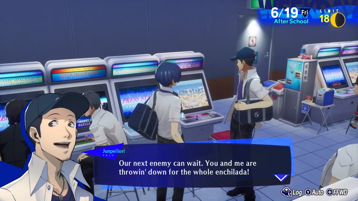 Atlus_West's tweet photo. a wise junpei once said: https://t.co/xAFlLRiWV8