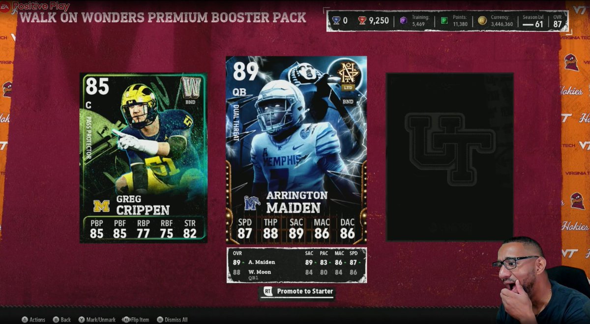 IamMattMojo's tweet photo. OK.. what is actually happening RN??? My third LTD!! #mojoLUCK #CollegeFootball #itsinthegame https://t.co/Kddvd5Ob6w