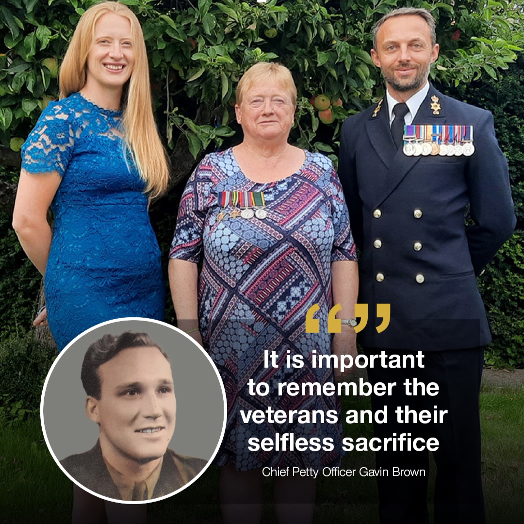 80 years on, this #VJDay we come together to remember the sacrifices of the Greatest Generation 🕊️

Arthur Ronald Taff endured three years in a prisoner of war camp as part of the Far East campaign during the Second World War.

Despite his challenges, Arthur returned to not only