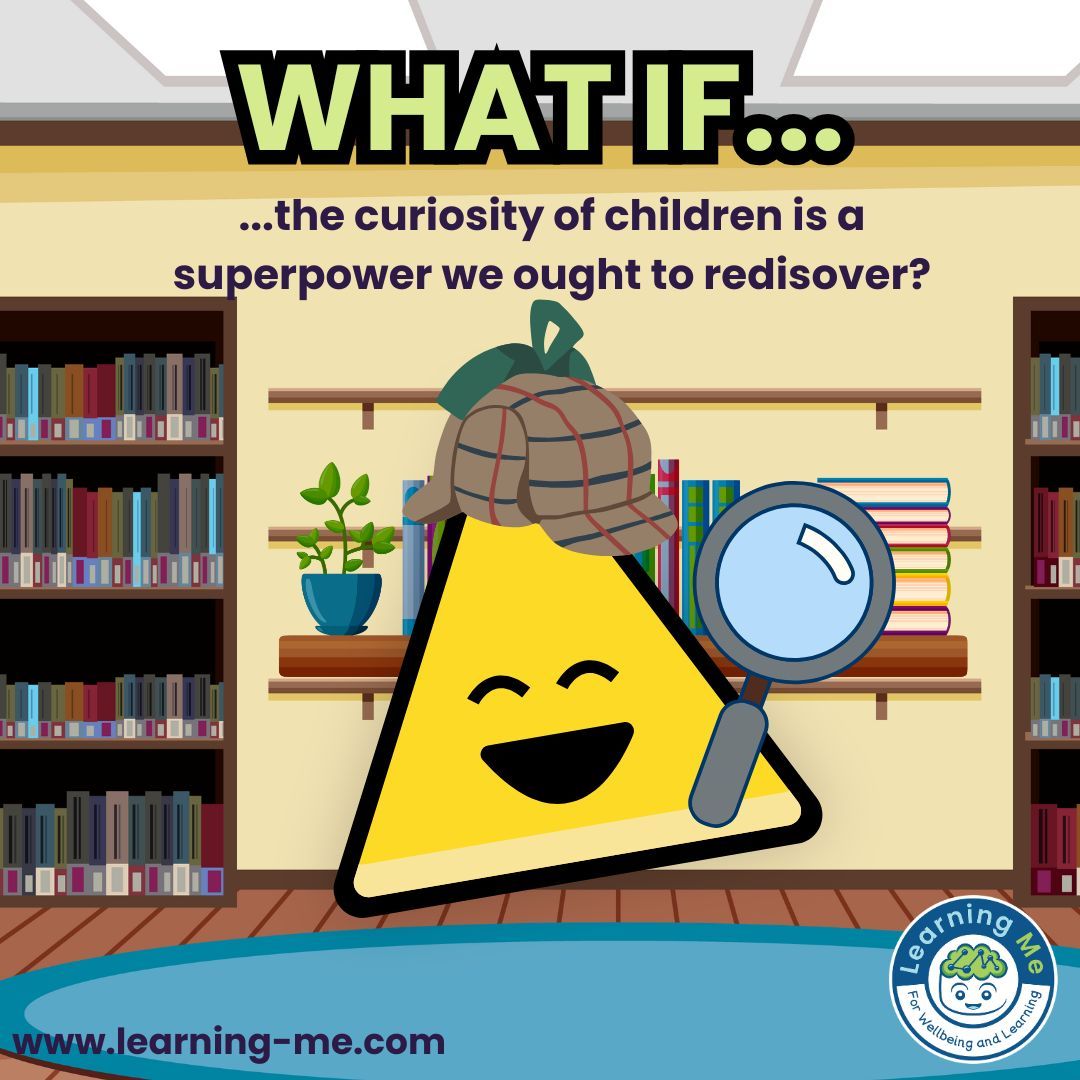What if the curiosity of children is a superpower we ought to rediscover?

Let's look at the world with fresh eyes this week. What small wonder have you overlooked lately?

#Curiosity #ChildrensCuriosity #RediscoverWonder #Superpower