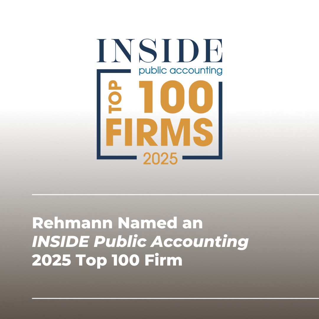 ajrosecpa's tweet photo. I'm proud to share that Rehmann has been named as one of the 2025 INSIDE Public Accounting (IPA) Top 100 CPA Firms. This achievement reflects not just numbers but the dedication, resilience, and innovation of my incredible team. We are truly grateful to our clients and the… https://t.co/vZASAma3K3