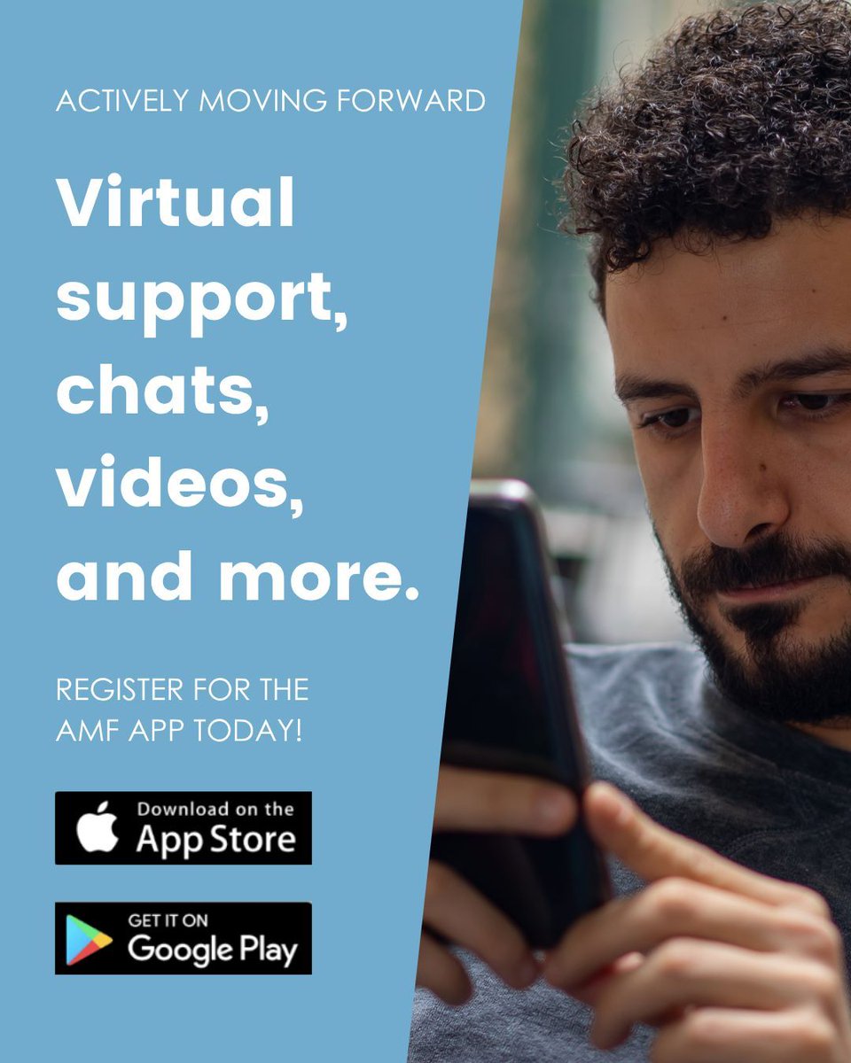 Sometimes we need a place to connect with others who “get it”.

Register for the AMF app and connect with a community of others who understand while accessing the many resources to support your grief journey.

surveymonkey.com/r/AMF_App or tap the link in our bio.