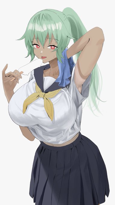 @ponytailsachiko 日焼けしたポニコ 