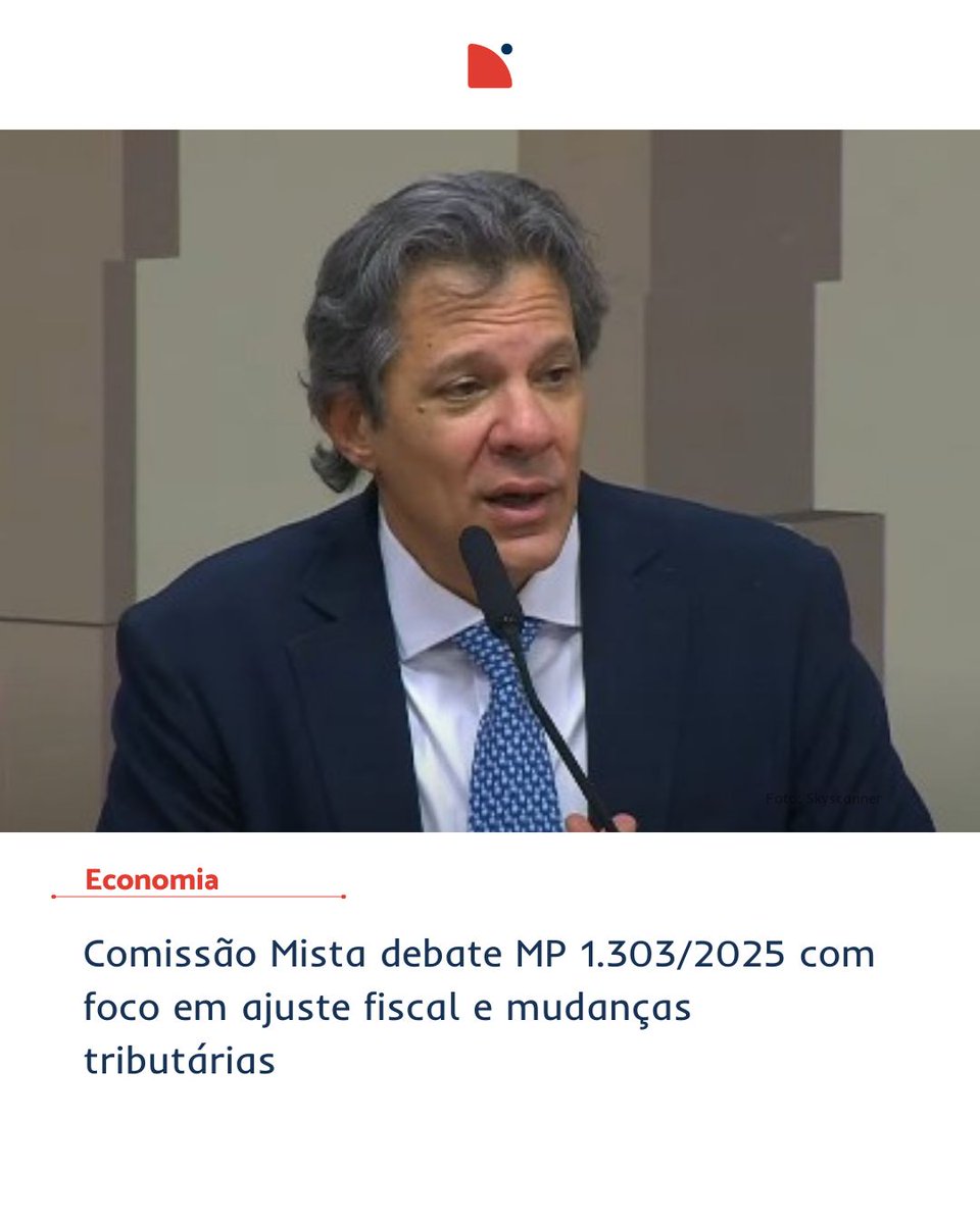 TeamDatapolicy's tweet photo. Em audiência na Comissão Mista, o ministro da Fazenda, Fernando Haddad, defendeu a Medida Provisória 1.303/2025. Leia em https://t.co/WUUwvIgSO9 
Créditos da imagem: Senado 
#MP1303/2025 #economia #tributação #impostoderenda #bets #fintechs #notícia https://t.co/wDEemUkytW