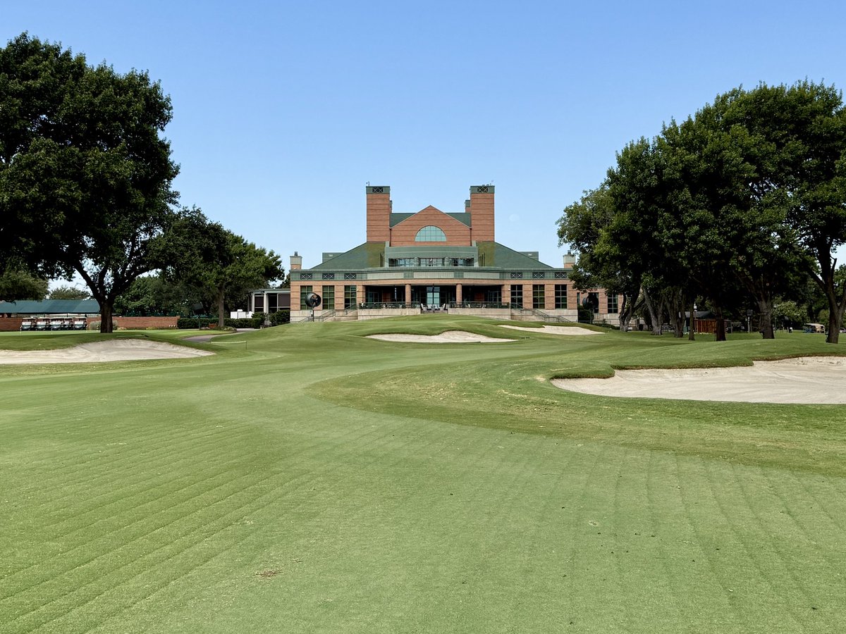 Always fun going out to see River Crest. The course looks great, especially for mid August!