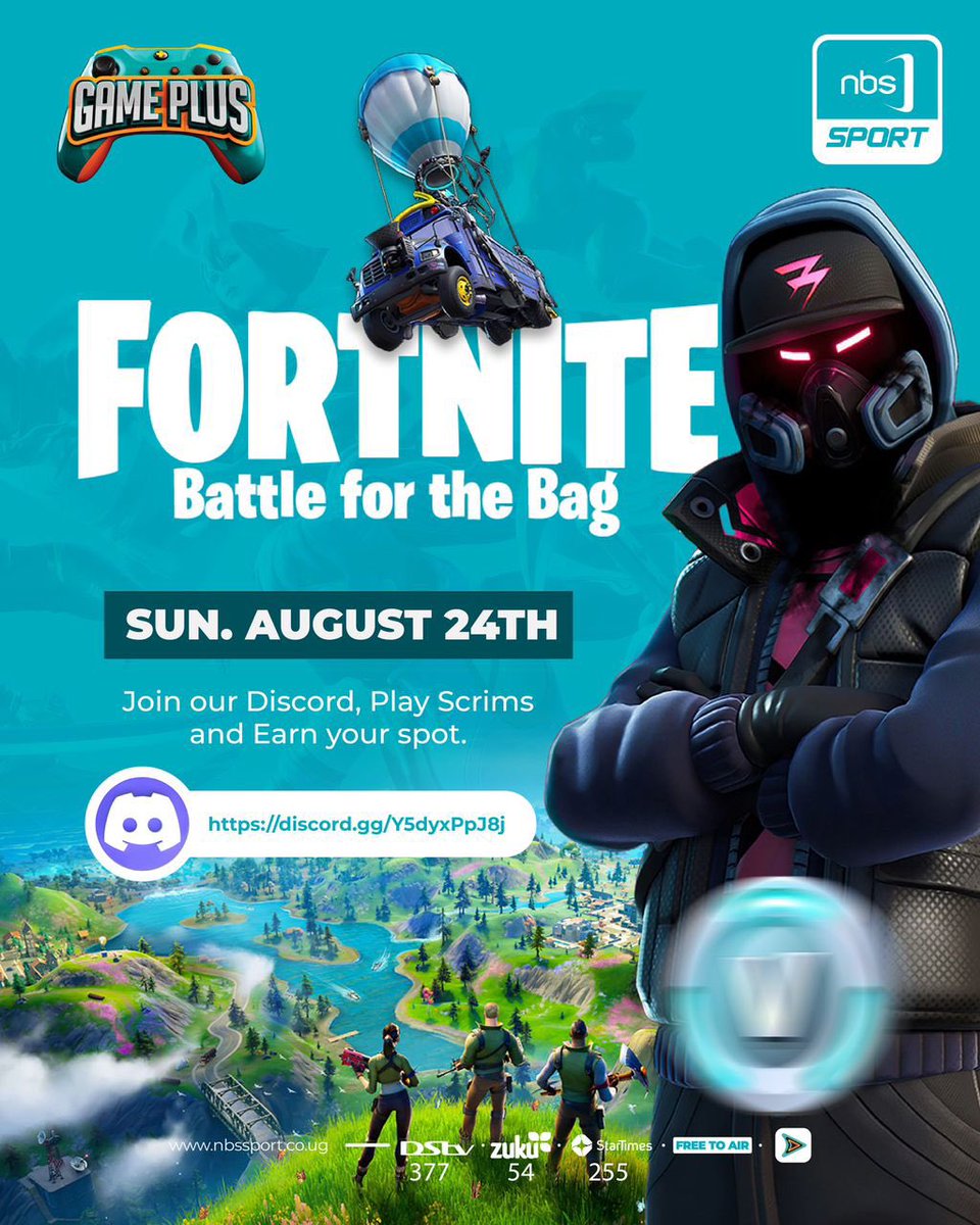 Are you good at Fortnite? UGX 2.5M is up for grabs!!!

#NBSGamePlus #NBSportUpdates #UGFortniteShowDown