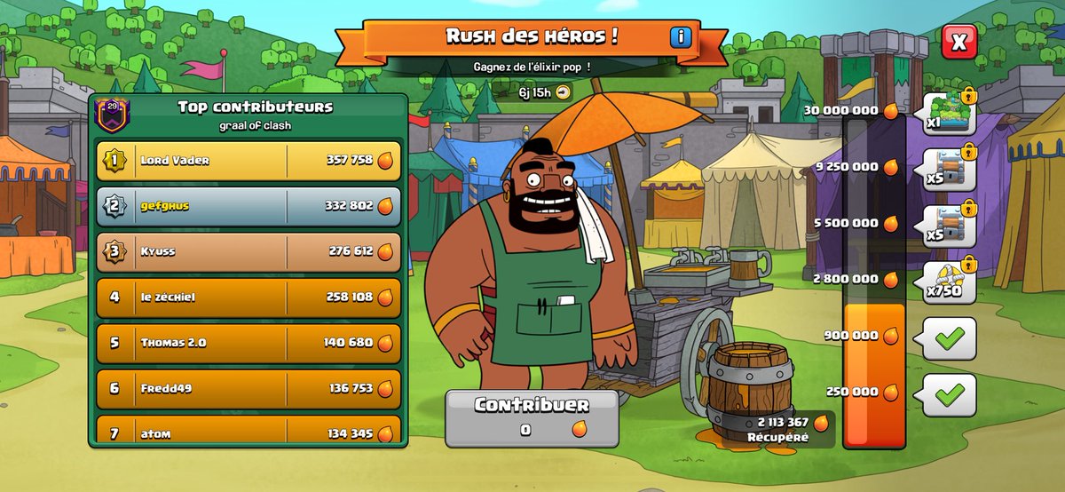 SpectrozTT's tweet photo. @ClashofClans #HeroRush Player ID : #YC282V8U https://t.co/GcDiMxESBP