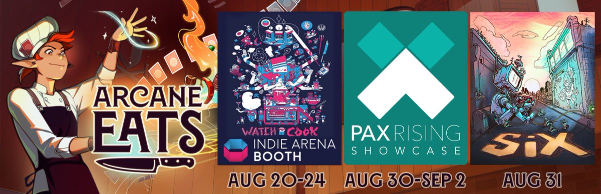 Hey, I've got a busy end of August coming up! Give me a wave if you're coming... and go here for restaurant jokes and a summer recipe -&gt; mailchi.mp/f8378b18be83/a…