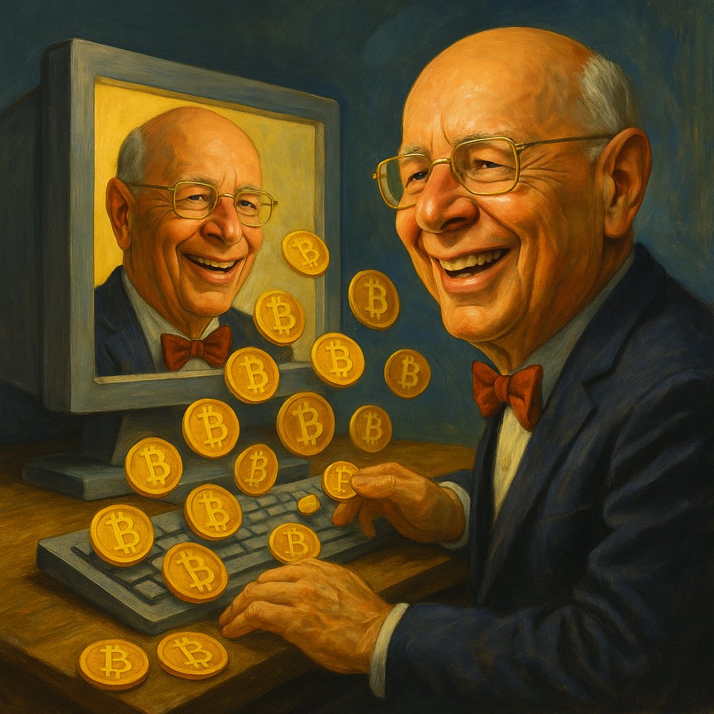 Some tokens get jail time, others get delisted. Und Schwab Token?
Ze only threat: a newer version of Schwab Token!

#OnlyTokenLeft #GreatReset #SchwabToken #Cryptocurrency #Schwab #memecoins