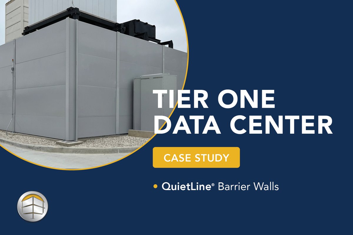 Tier-One Data Center build raised noise concerns for nearby neighborhoods. 
Noise Barriers solved it with QuietLine V Stack Panels- minimizing impact on the local community.
Read More: hubs.ly/Q03CwYzb0
Request A Quote: hubs.ly/Q03CwZhb0 
#datacenters #barrierwalls