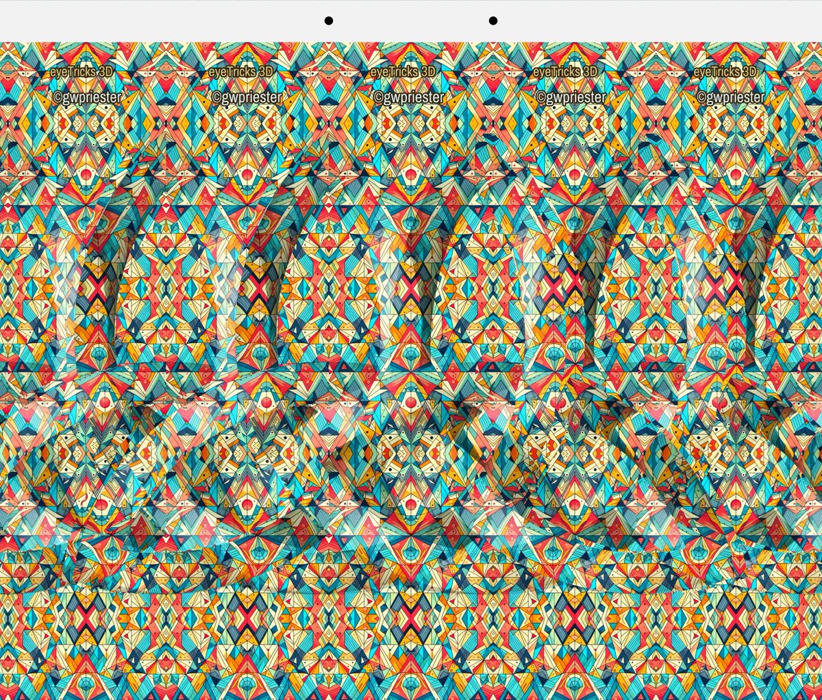 What do you see ! #magiceye #stereoscope  !!. Who will be #firstin and #topten . PLEASE PUT #magiceye in your replies to be in the #topten goodluck  please repost so others can play along 🙏 JUST A BIT OF FUN 🤩 #wednesdaythought