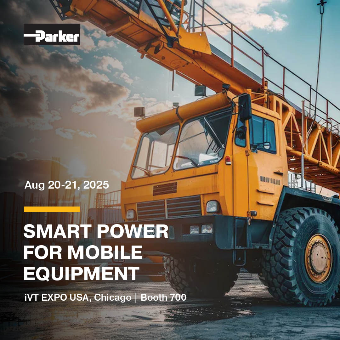Discover Parker’s SMART Steer-by-Wire tech at iVT Expo, Aug 20-21. Safer, precise, and future-ready steering for off-highway machines. spr.ly/6017fgtUH

#iVTExpo #Electrification #SteerByWire