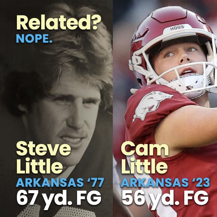 Cam Little's 70 yard kick has everyone talking about kickers! 
JOIN KICKING SKOOL and keep the conversation going!
skool.com/kickerscamp/ab…