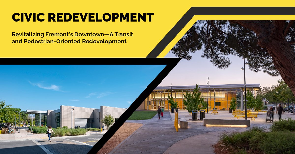 kierwright's tweet image. Civic Redevelopment: Revitalizing Fremont’s Downtown
The new City of Fremont Downtown Events Center marks the first phase of a transformative multi-phased redevelopment.
Learn more at: kierwright.com/project/fremon…
#WeeklySectorWednesday #CommunityRevitalization