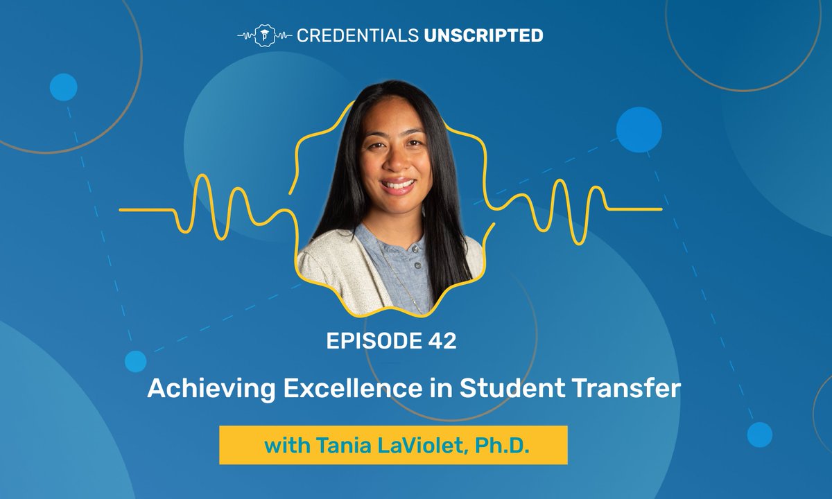 Instructure's tweet image. Only 16% of community college students reach their bachelor’s goal. In #CredentialsUnscripted, Tania LaViolet of @AspenInstitute shares solutions from The Transfer Playbook 2.0.
 
👉 Tune in now: bit.ly/4oudPGl
 
🔗 Explore the complete playbook: bit.ly/3UnAoPk