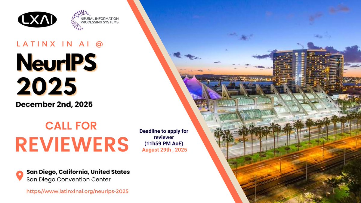 LatinX in AI (LXAI) tweet media