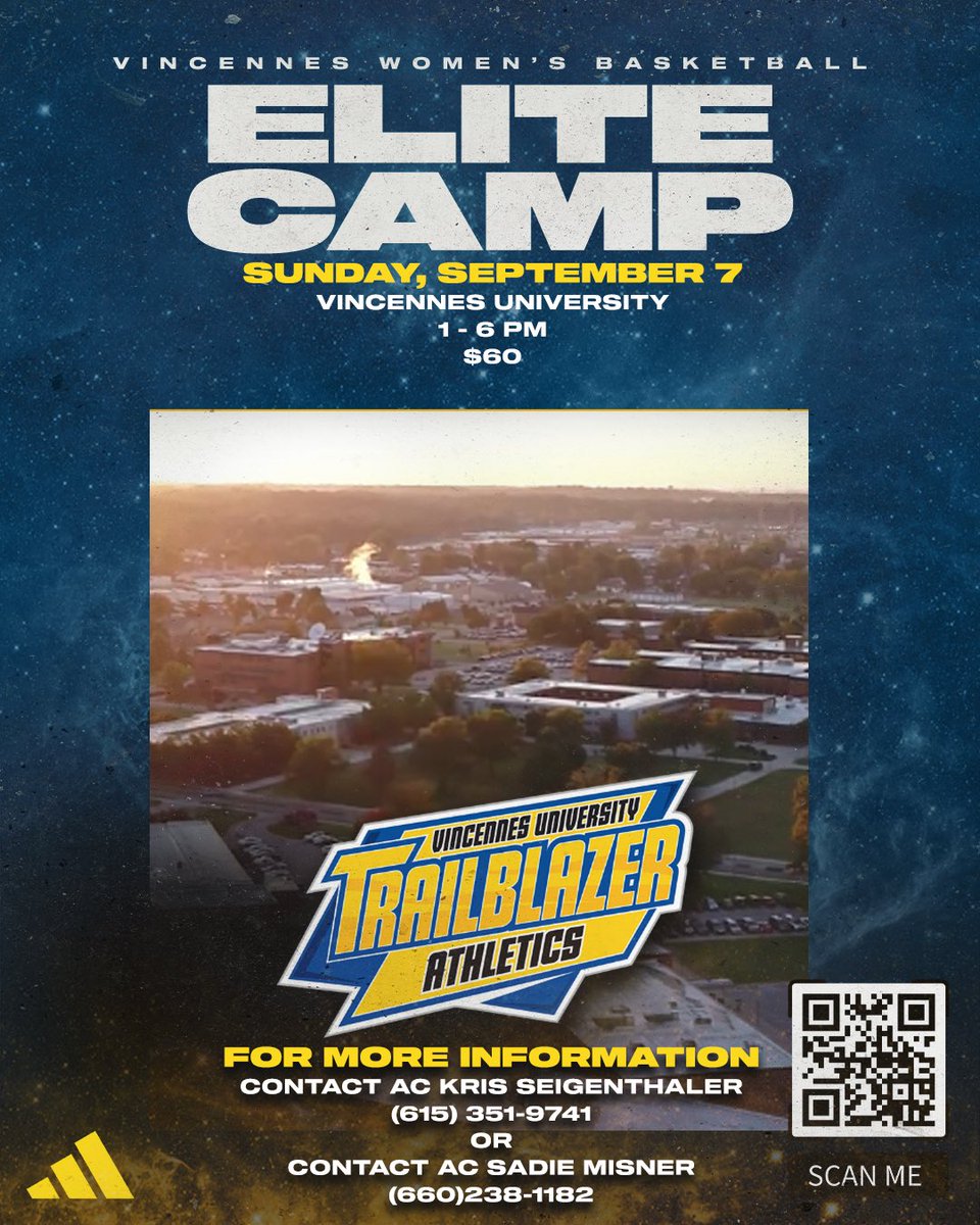 Can’t wait to host a lot of talent at our Elite Camp next month! Limited spots! 💙💛🏀