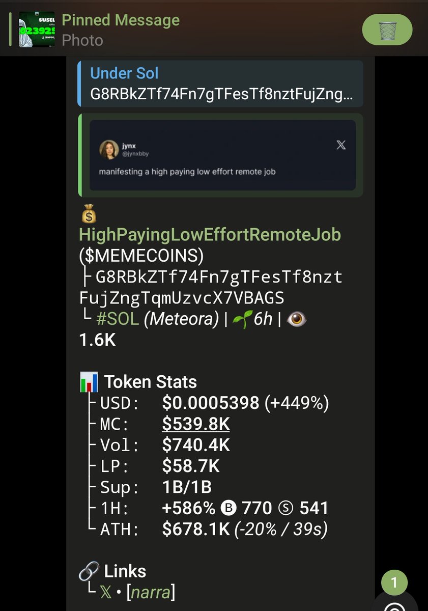 Sundayode95's tweet image. CA&amp;gt;&amp;gt;

G8RBkZTf74Fn7gTFesTf8nztFujZngTqmUzvcX7VBAGS