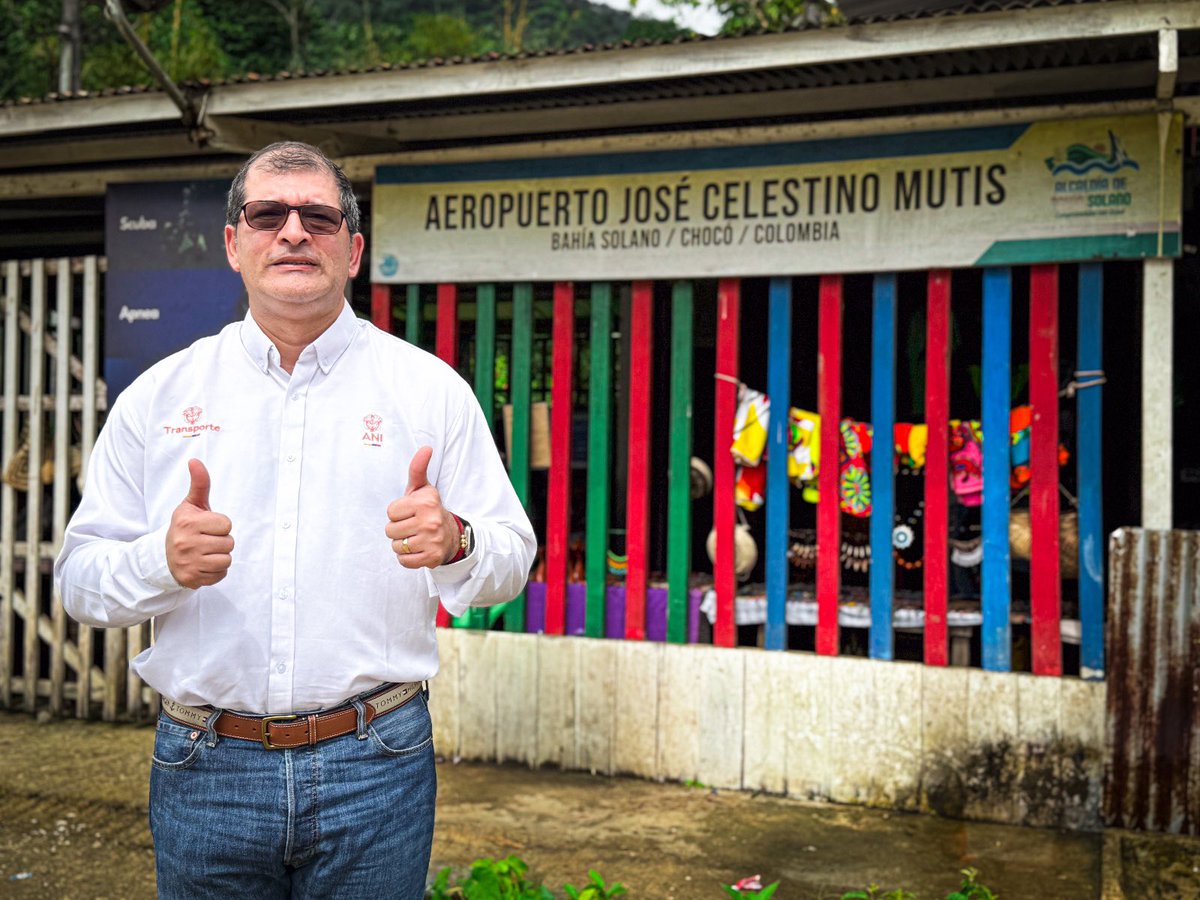 Llegamos a📍Bahía Solano! #AgendaANI👷🏻‍♂️| El presidente @ostoyar  acompañará el evento de inicio oficial al proyecto de modernización del  aeródromo José Celestino Mutis✈️, en el marco del programa Aeropuertos para  Servicios Aéreos Esenciales (