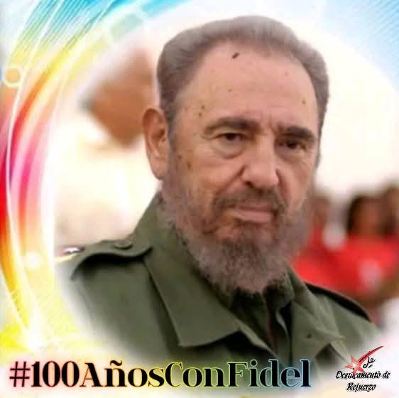 Coordinación Estado Carabobo 
🇨🇺 En el 99 aniversario de su natalicio, #Cuba honra la vida y el ejemplo de #Fidel, guía permanente de dignidad, soberanía, resistencia y justicia social.
Su legado inspira cada conquista y desafío de la Patria.
#100AñosConFidel