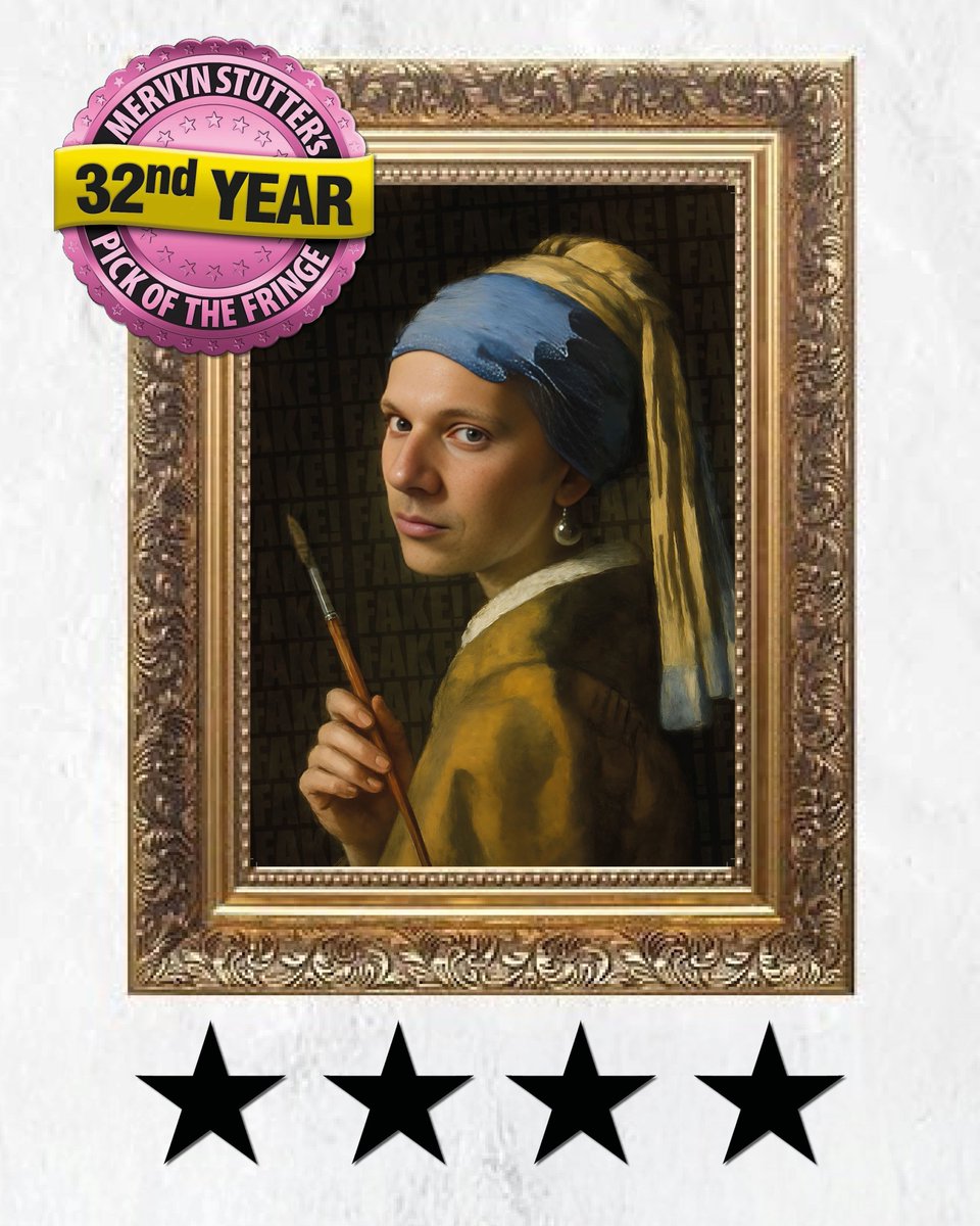 ✨ Thrilled to be a Pick of the Fringe by @MervSpotFringe! ✨

★★★★ HIGHLY RECOMMENDED

Don't miss @ChrisCookMagic in FAKE!

edfringe.com/tickets/whats-…

#FAKETheShow #EdFringe #PickOfTheFringe #HighlyRecommended #MustSeeShow