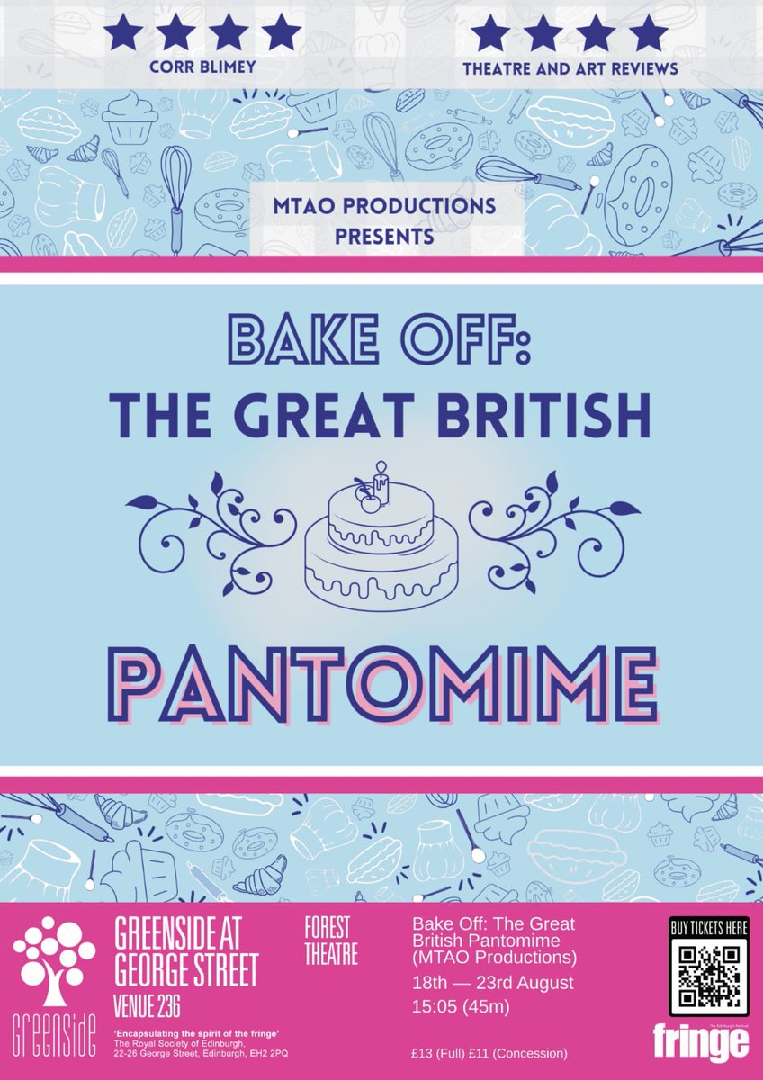 Bake Off: The Great British Pantomime tweet media