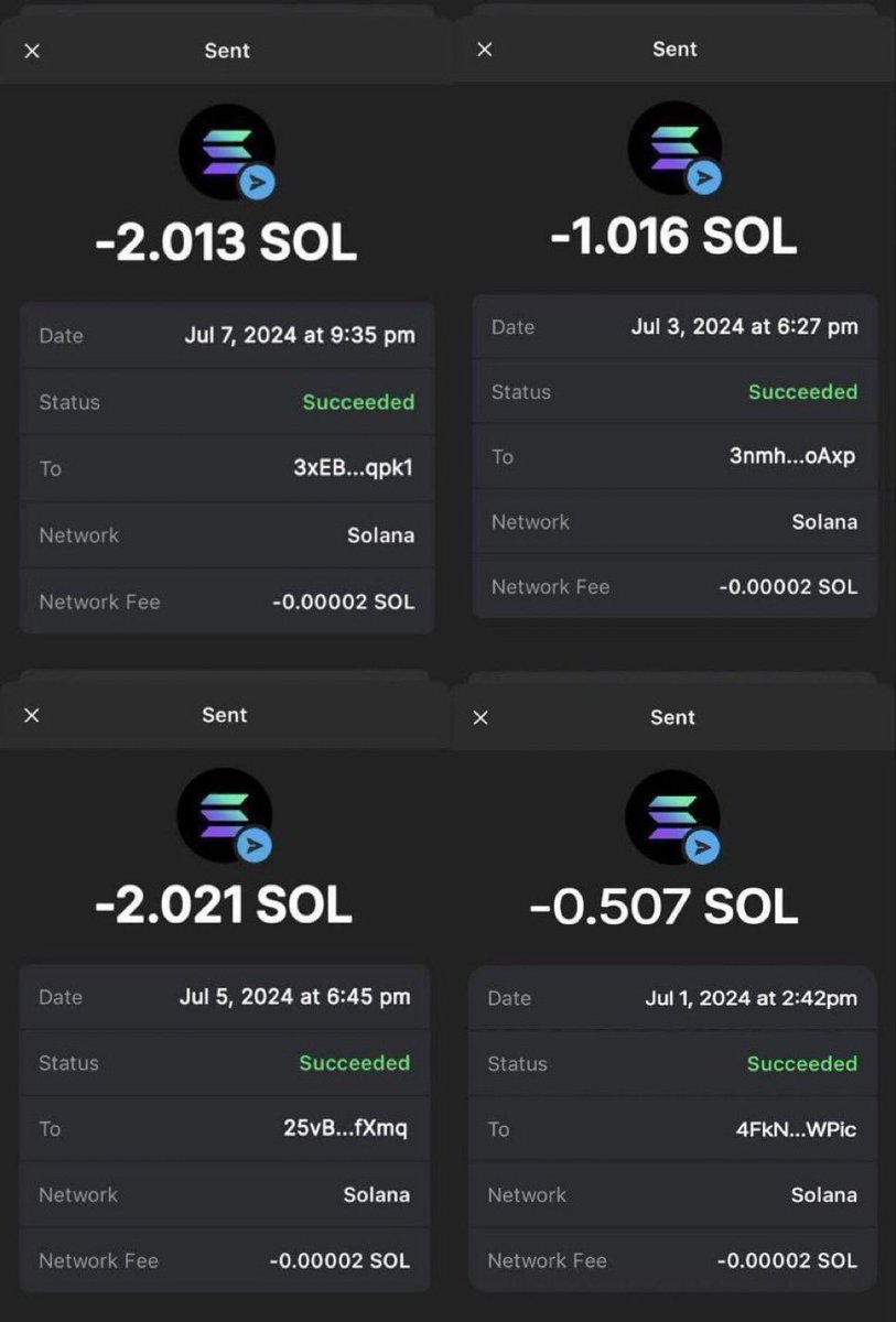 LAirdrop2079's tweet photo. Drop your $SOL wallets and I'll send $62.000 💵
(Yes for real )

Just Follow &amp; RT https://t.co/2eRfGYW7Rg