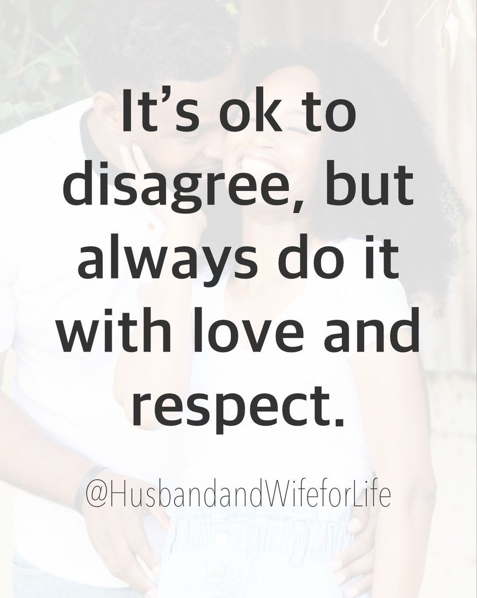 It's OK to disagree. 

#husbandandwifeforlife #marriagemoments #stillinlove #loveneverfails