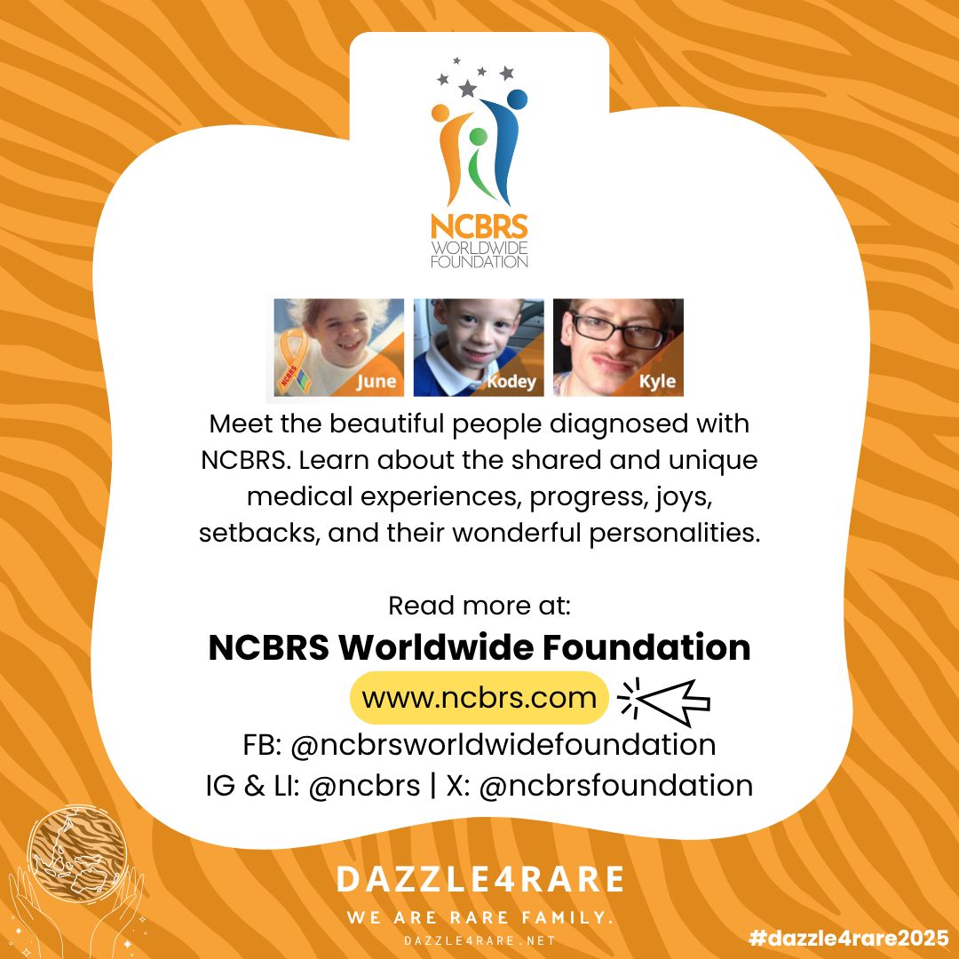 ncbrsfoundation's tweet photo. #Dazzle4Rare #Dazzle4Rare2025 #RareDiseaseAwareness #PatientAdvocates #PatientGroups #WorkTogether #StrongerTogether @dazzle4rare @ifaiarthritis @ataxia_and_me @BarbyIngle @sarcoid_network @globetrotteri @FibroFlutters @gopi3ks https://t.co/u4UOCztBru