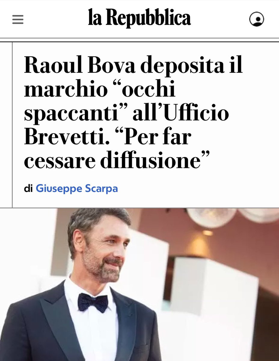 Raoul Bova ha depositato il marchio “occhi spaccanti” (la famosa frase dell’audio con Martina Ceretti). “È semplicemente un modo, come tanti, per far cessare la diffusione dei video”, spiegano i suoi legali. 
Video che, per ora, si trovano ancora su YouTube e social.