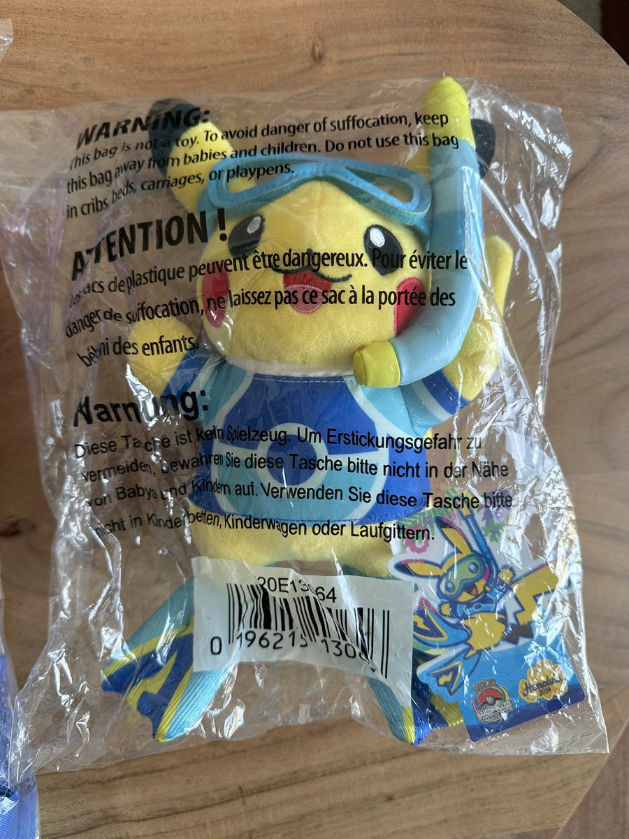 I still have a sealed WCS 2024 backpack and the exclusive Pikachu Plushie from Honolulu World Championship 2024.
If anyone attending #PokemonWorlds2025 in Anaheim is interested in them please DM me, thank you! :)
#Pokemon #PokemonWorlds #Anaheim #WCS #Pikachu