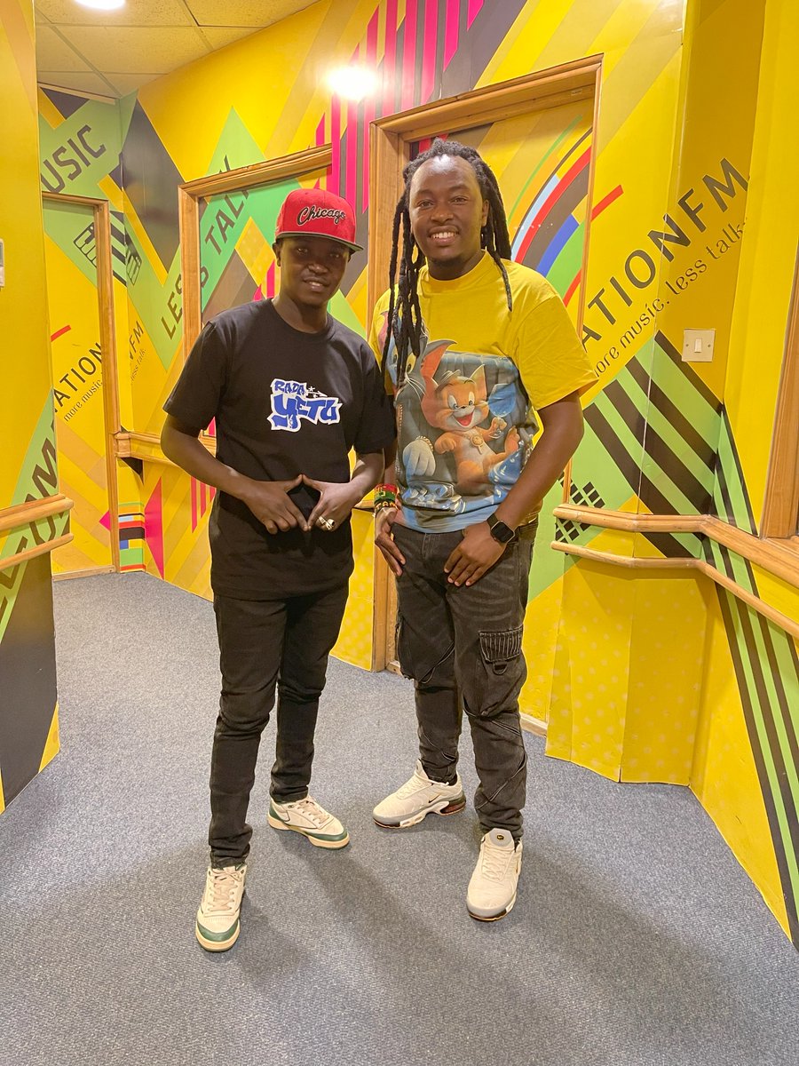 Leo ni songs za ukondi ndani ya #RockersNationOnNationFM with  <a href="/shatttabway/">Shatta Bway</a>  alongside <a href="/SelectorMungake/">selector Munga</a>