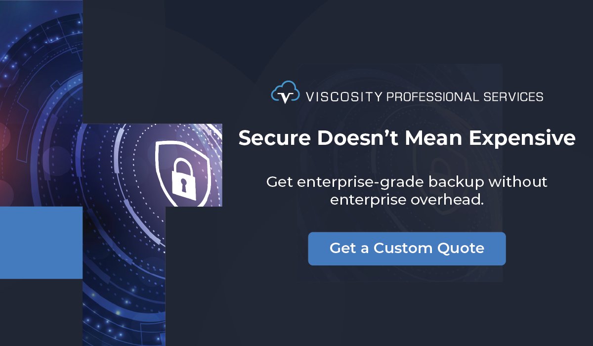 Viscosity NA (@viscosityna) on Twitter photo $800K+ per ransomware incident. Is that a risk you’re willing to take?
Viscosity’s #BaaS gives you enterprise-level protection without the cost of building it yourself. 24/7 data security. No hidden fees or hardware hassles.
Learn more: bit.ly/46rAiNS
#CyberSecurity $800K+ per ransomware incident. Is that a risk you’re willing to take?
Viscosity’s #BaaS gives you enterprise-level protection without the cost of building it yourself. 24/7 data security. No hidden fees or hardware hassles.
Learn more: bit.ly/46rAiNS
#CyberSecurity