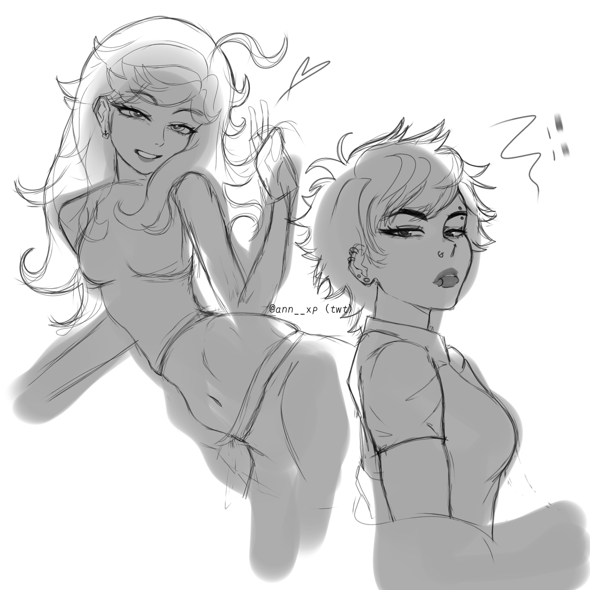 ann__xp's tweet photo. Butch femme Yuri Iwaoi🫰🩵
#rkgk #iwaoi #wip https://t.co/i5By3JSwhT