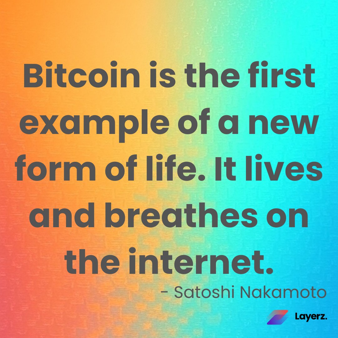 LayerZWallet's tweet photo. #AI will run on #bitcoin to remove payment hurdles...it's coming!
#BitcoinWisdom #LayerzWallet https://t.co/Bz2Gz2ZSWF