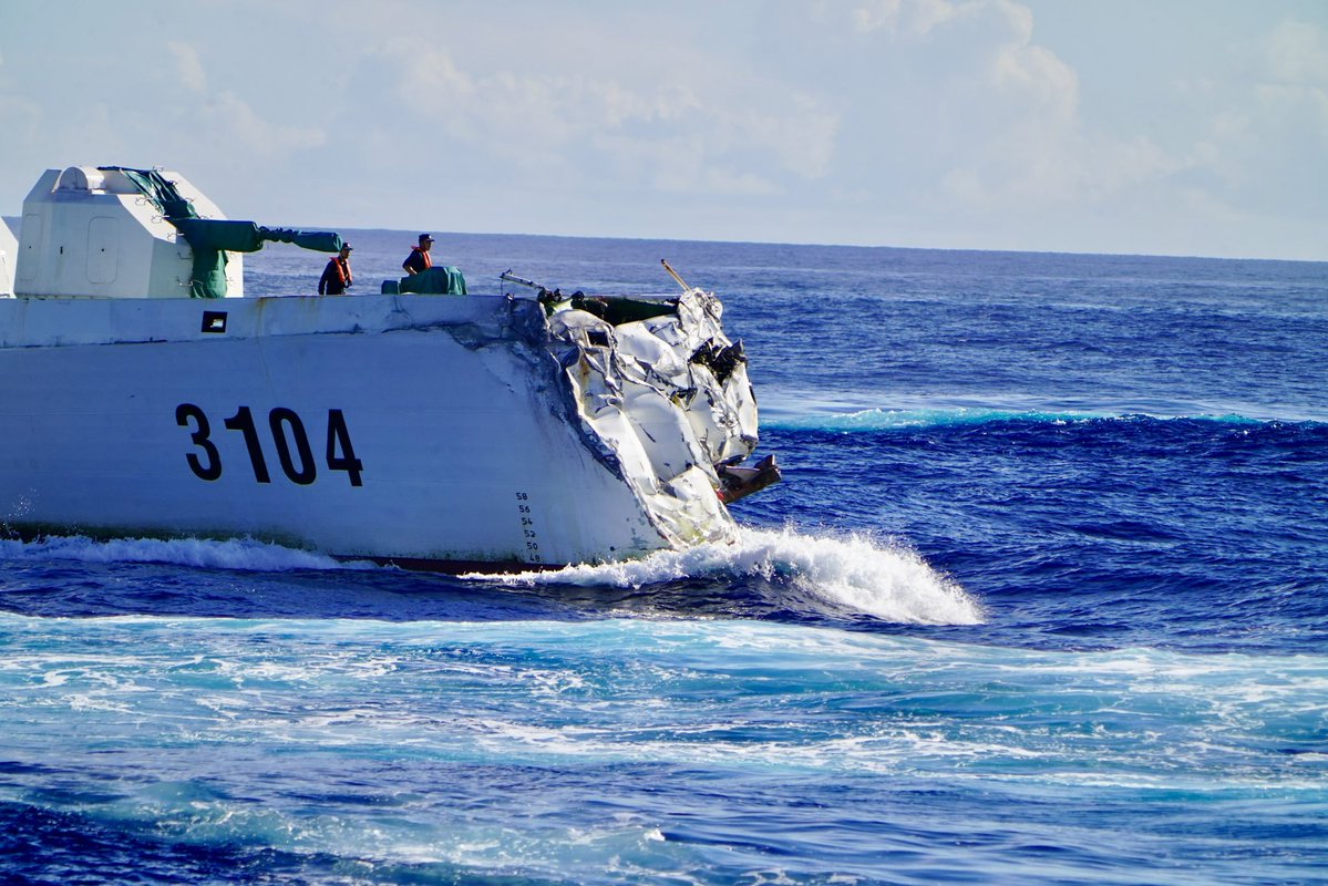 Ray Powell (@gordianknotray) on Twitter photo When 🇨🇳<a href="/globaltimesnews/">Global Times</a> says "exclusive", they mean "we excluded the most important parts".
Parts like:
"... our 'source' being the crew of 🇨🇳Type 052D Luyang III-class guided missile destroyer 164, shortly before said destroyer crossed the bow of this very same 🇨🇳'law When 🇨🇳<a href="/globaltimesnews/">Global Times</a> says "exclusive", they mean "we excluded the most important parts".
Parts like:
"... our 'source' being the crew of 🇨🇳Type 052D Luyang III-class guided missile destroyer 164, shortly before said destroyer crossed the bow of this very same 🇨🇳'law