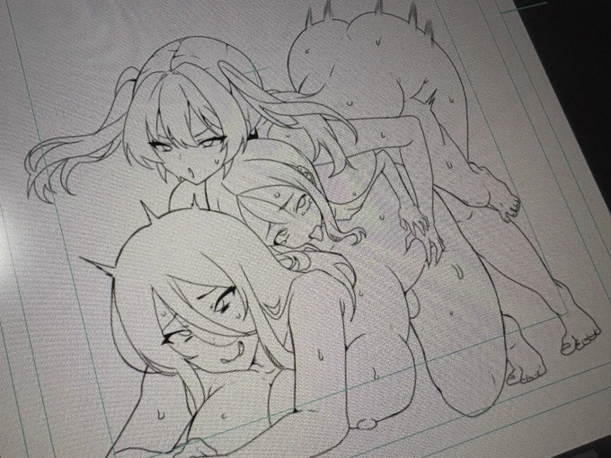 どこのなにを描いてるかわからなくなってきた。 